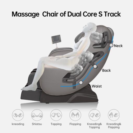 Favor-01 ADV Massage Chair black - Image 3